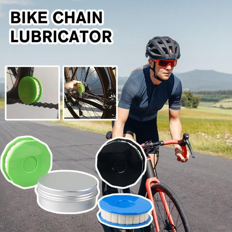 Reusable Bike Chain Lubricator Efficient Grease Distribution Cycle Chain Maintenance Tool Leak Proof for All Chains