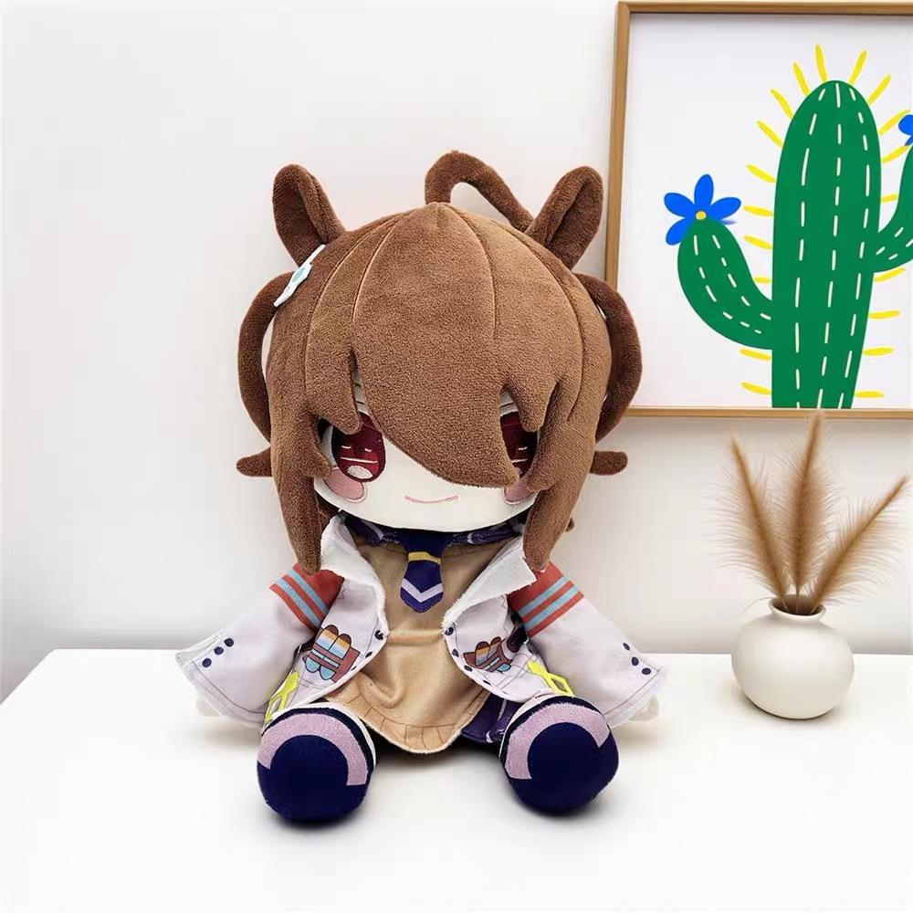 Nuova 2026 Uma Musume Pretty Derby Peluche Giocattolo Carino Cartone Animato Morbido Verno Luce Oguri Cap Peluche Gioco Periferica per Regalo Bambino