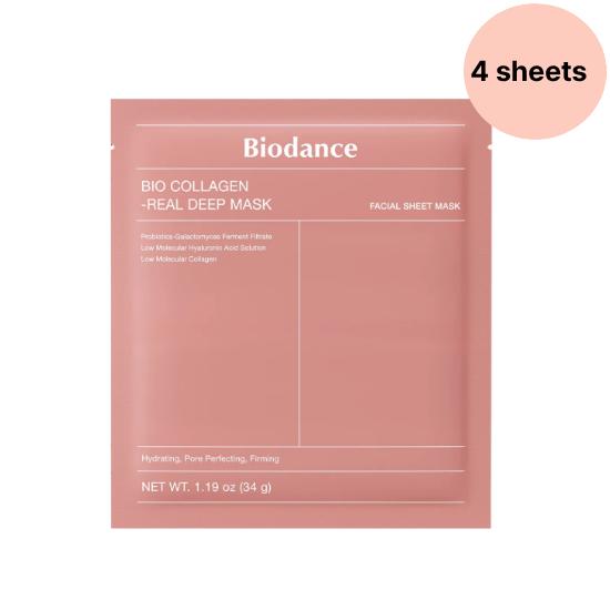Biodance Collagen Real Deep Mask 4 Sheets 1pack ( 4sheets )