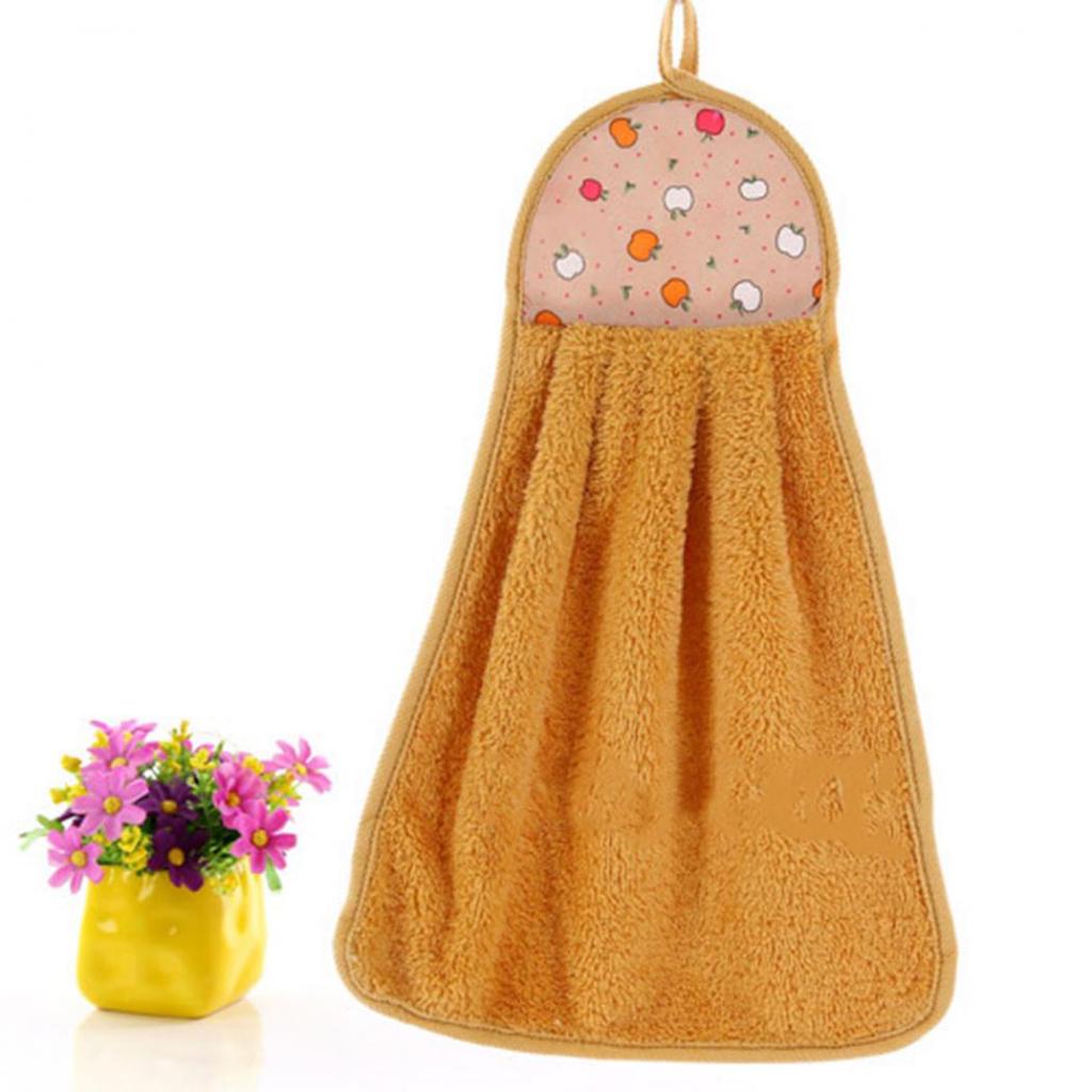 Ručník Měkká plyšová závěsná utěrka na koupání