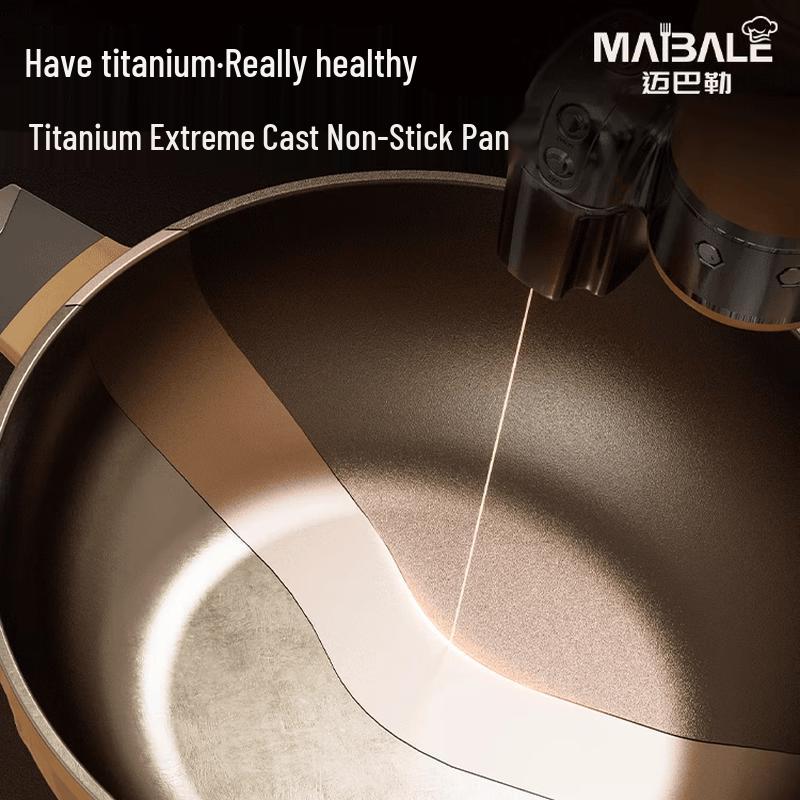 Maybachle 30cm Non-Stick Ceramic Wok