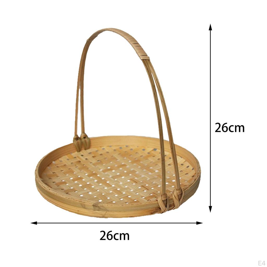 Handwerklich gefertigter Obstkorb für Heimdekoration und Aufbewahrung