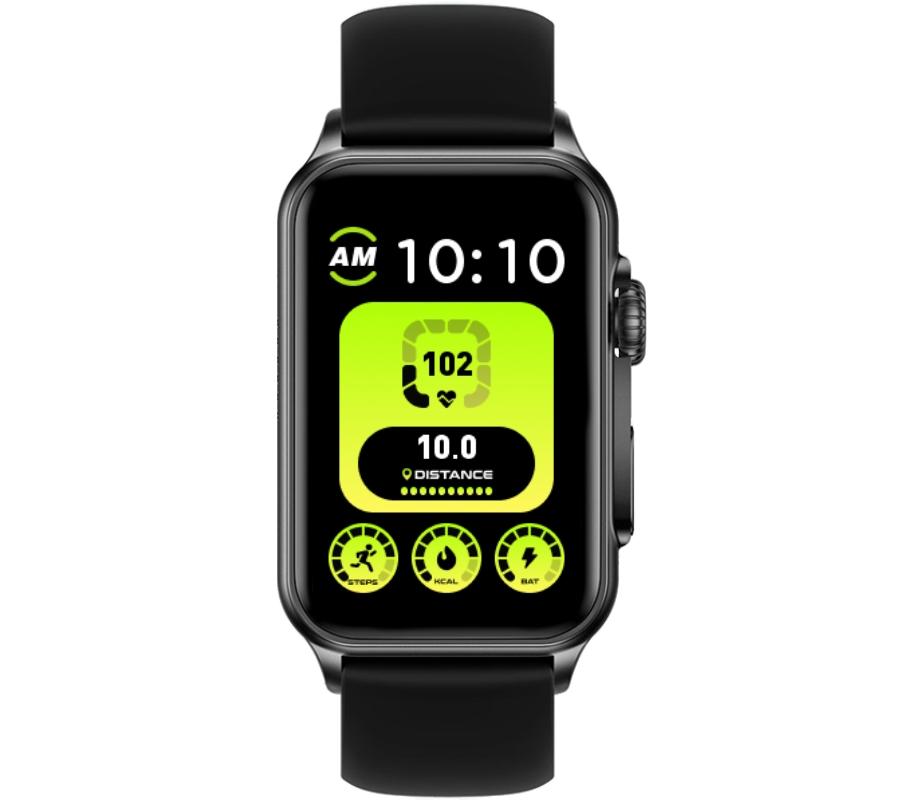 Smartwatch Rubicon Rncf06 Czarny Silikon