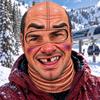 Gorro Bufanda de Esquí Divertido con Estampado 3D de Invierno para Hombres, para Deportes al Aire Libre