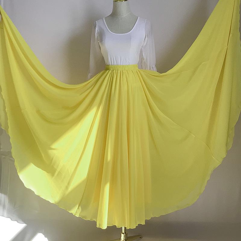 Agent 720 Scarlet Chiffon Classical Dance Skirt