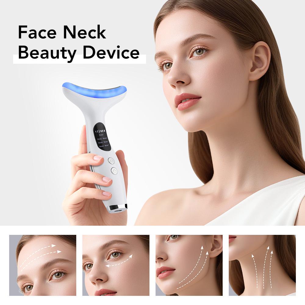 3-Speed Microcurrent Neck Beauty Device for Neck Line Reduction and Lifting