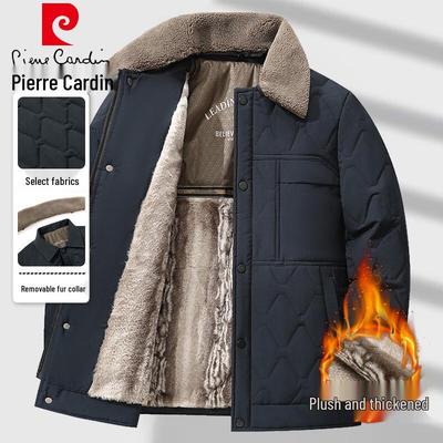 Men's Thickened Fleece-Lined Winter Jacket
