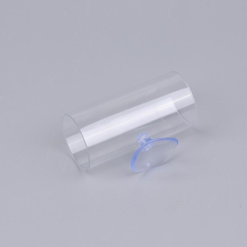 1Pcs Betta Fish Acrylic Tube Tunnel Hollow Design Fish Tank Decorations For Better Observation Fish Improves Betta'S Health
