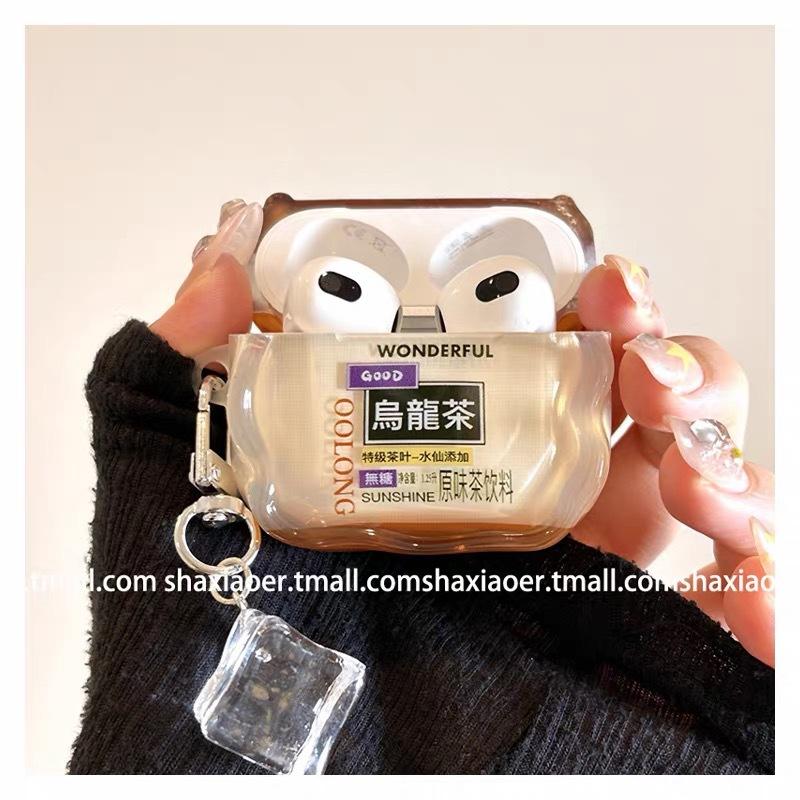 Three-dimensional Bottle Cap Beverage Is Suitable for Airpodspro1 Earphone Cover Apple Bluetooth Protective Case 1st Generation 1 Soft Silicone New