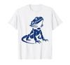 Cute Reptile Lizard Animal Humor Simple Bearded Dragon T-Shirt
