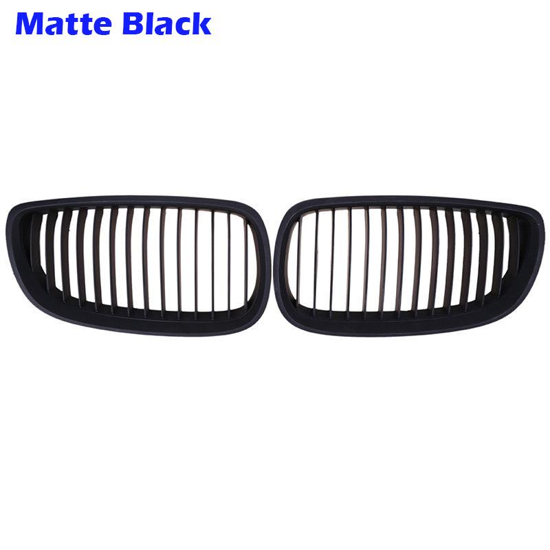 Rhyming Front Bumper Kidney Grille Dual Single Slat Grill Fit For BMW 3-Series E92 E93 M3 Coupe 2006 - 2010 Car