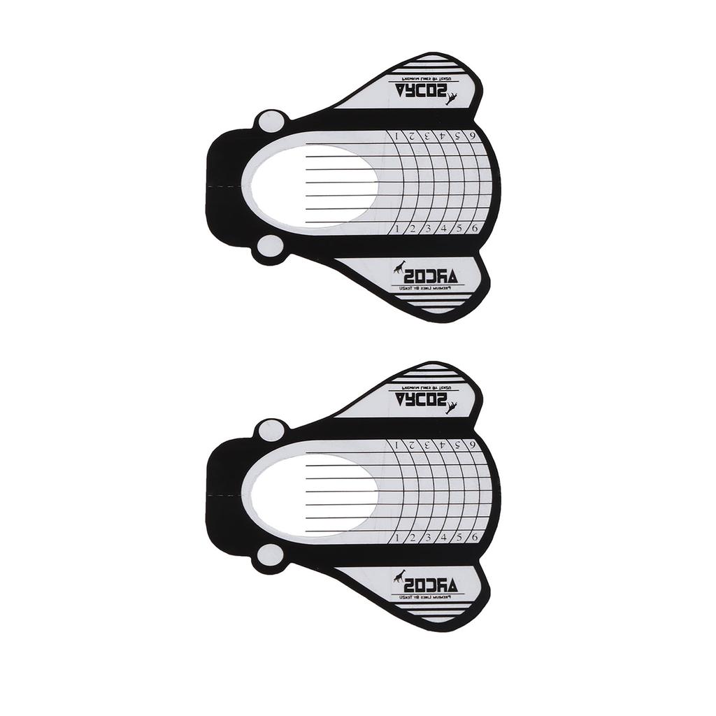 100pcs Nail Art Tips Extension Form Guide UV Gel Sticker Manicure Tools