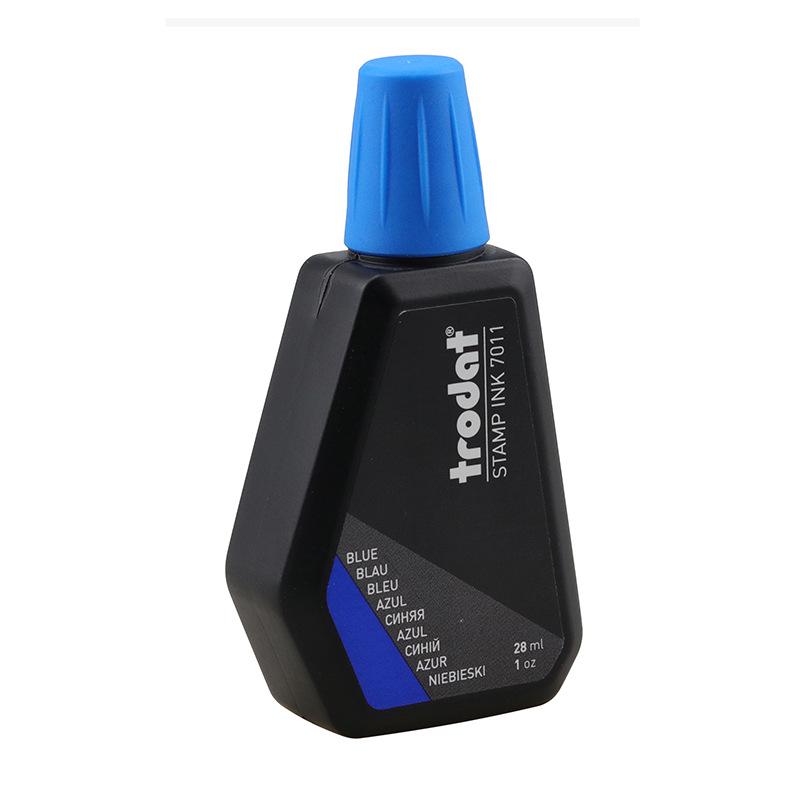 Trodat 7011 Red Water-Based Refill Ink for Flip Stamps