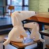 Popular Long Nose Dog Plush Toy Soft Stuffed Animal Ornament Let Me Do It for You Greyhound Dog Doll Plushies Home Decoration Funny Gifts for Kids