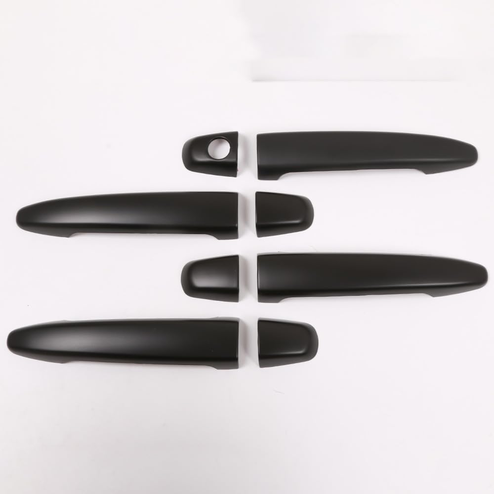 Exterior Door Handles Covers for Toyota 4RUNNER 2003-2009 / Prado 2003-2009 / Highlander 2009-2014 / Tacoma 2005-2010 4 Door 1 Set 8 Pcs (Matte