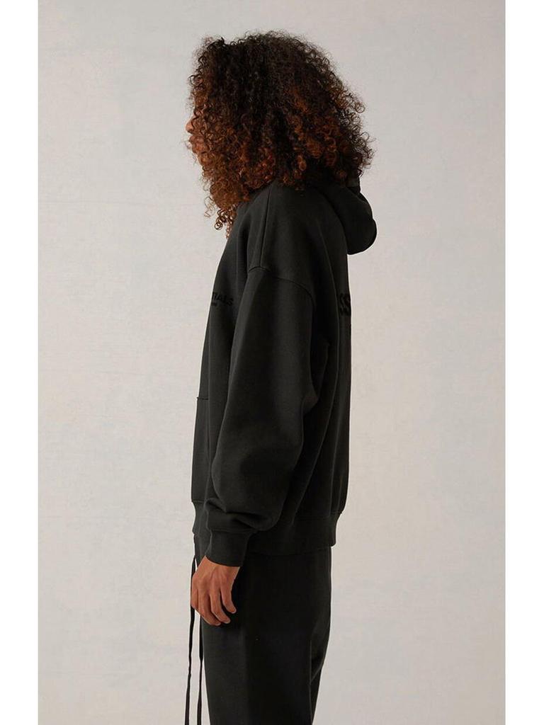 FOG ESSENTIALS Unisex Beflocktes Kapuzensweatshirt 2022SS Trendiges Design