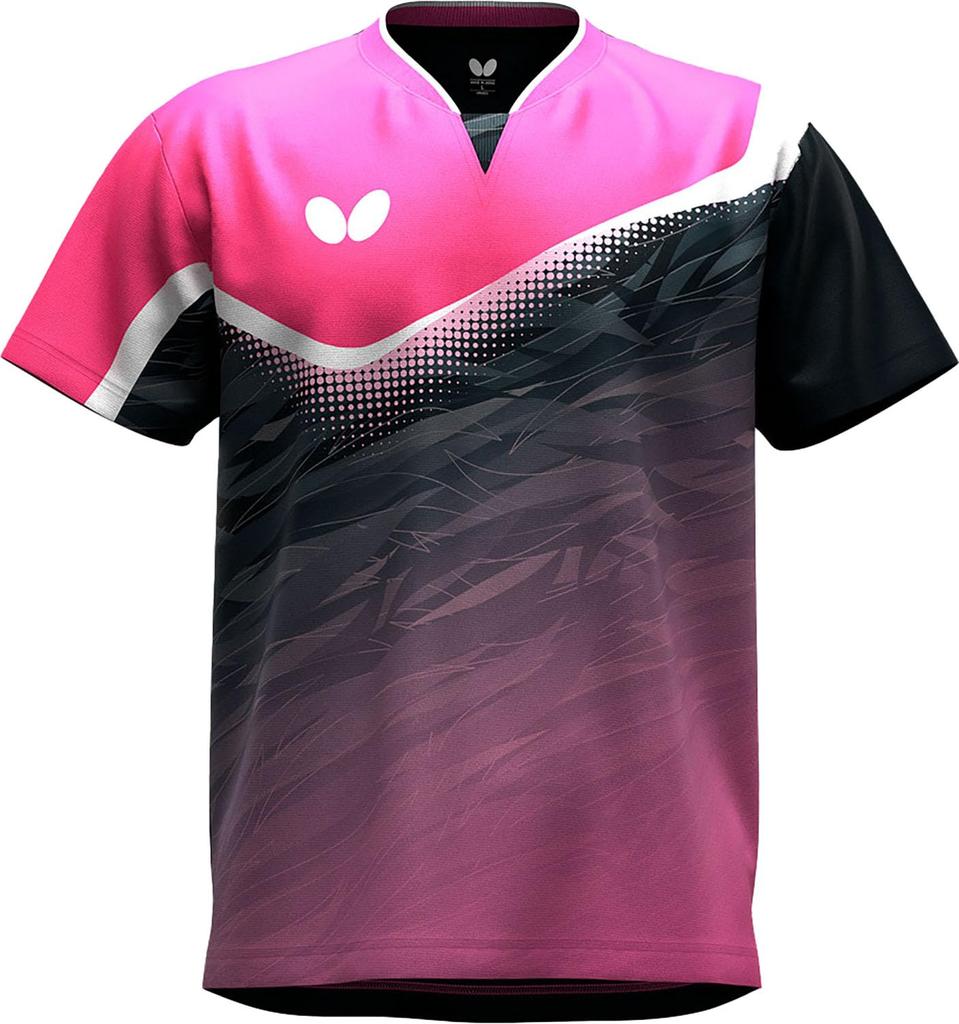 Butterfly Game Wear Laurie Shirt Size L (Table Tennis) 016 Rose,