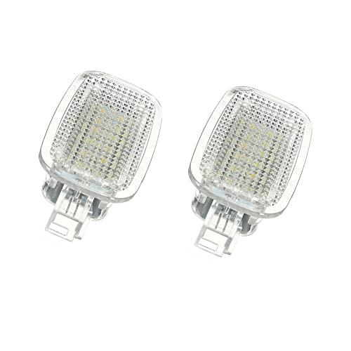 

2pcs 18LED License Plate Light Car Door Courtesy Luggage Footwell Shadow Light Compatible For Mercedes B/enz W204 W216 W217 W221 R230 C197 W212 W