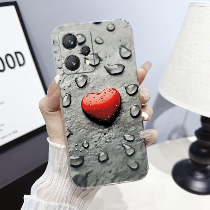 For Realme Narzo 50A N55 50A Prime 30A 50 4G Case Cover For Narzo 30 5G Marble Clear Soft Silicone Phone Case Fundas Cat Capa