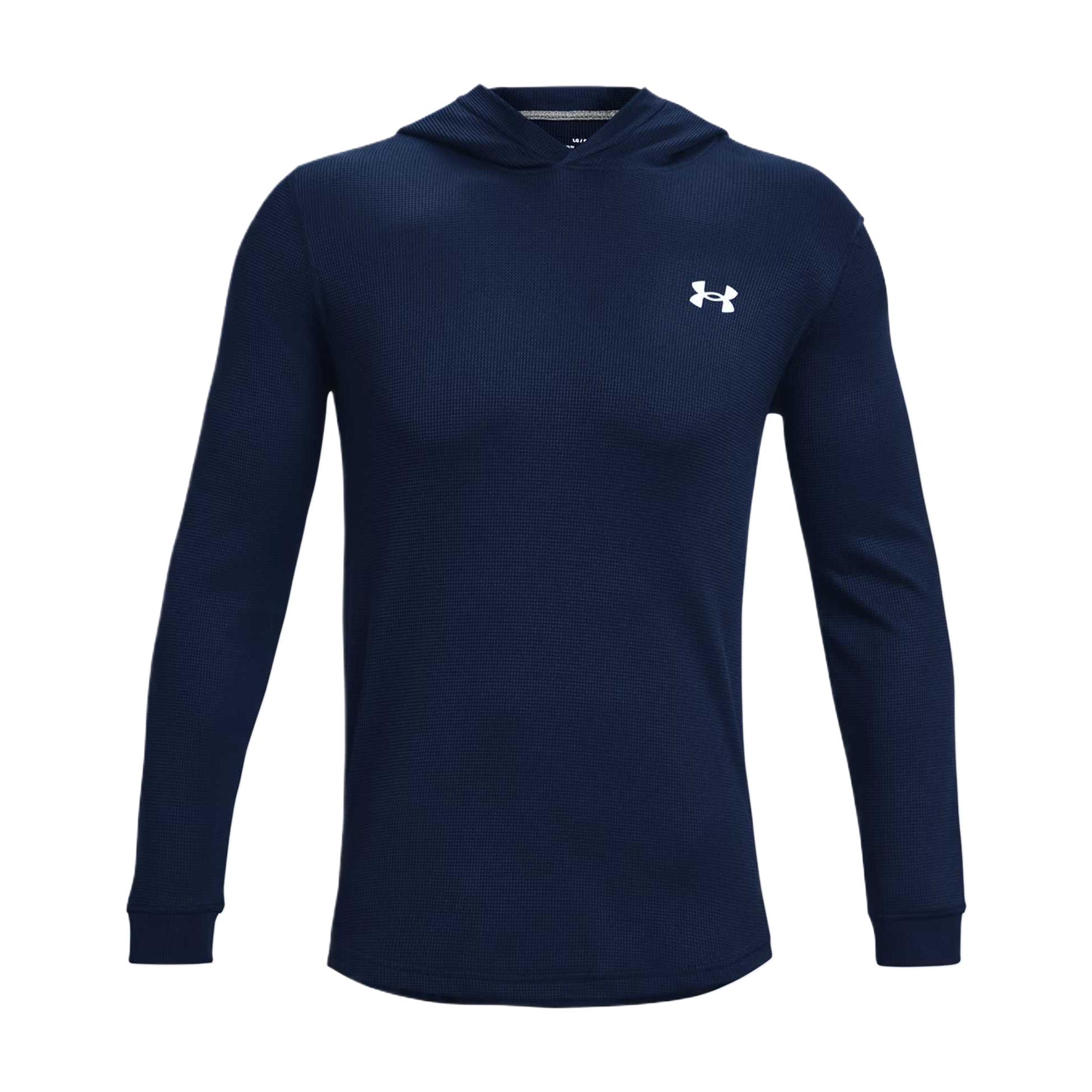 Under Armour Sweatshirts Men s Blue Hooded Moderate Regular 1302362-408 LG