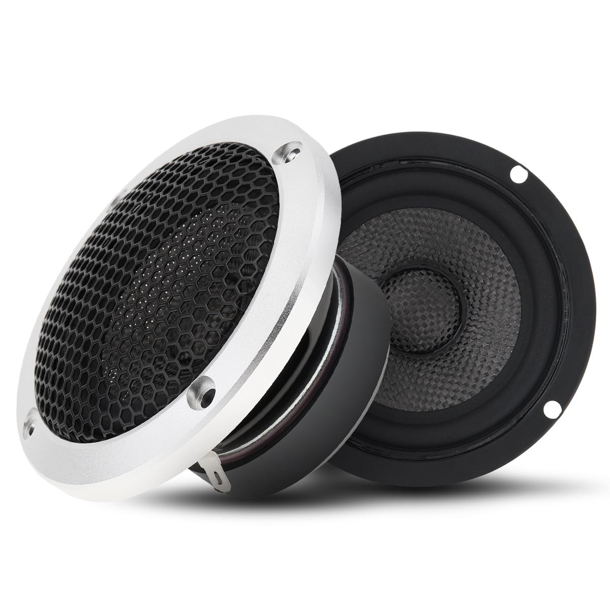 

2 шт. аудио звуковой комплект динамиков чистый среднечастотный авто трехчастотный модифицированный динамик громкоговоритель DIY звуковая система