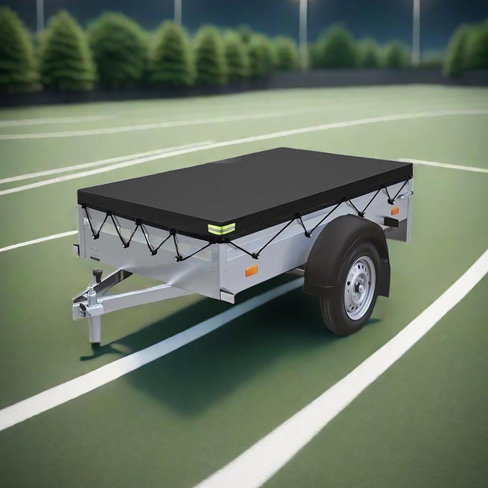 Wear Resistant Water and Windproof Trailer Cover Made from Quality 420D Fabric