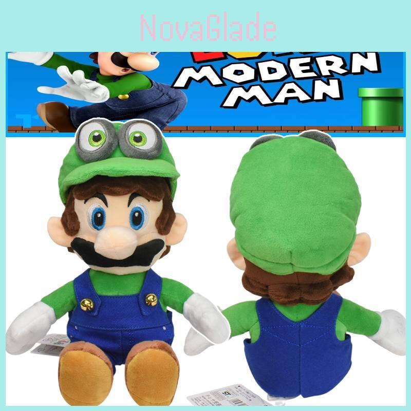 Super Mario Plush Toy Soft And Cuddly Luigi Stuffed Animal For Kids And Collectors 19x16x21cm