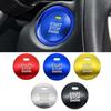 1Pc Car Styling Sticker Console Engine Start/Push Button Trim Cover For Mazda 3