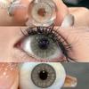 Eyeshare 1 Paar neue ALPS Kontaktlinsen für die Augen Farblinsen Schwarz Blau Pupillen Kontaktlinsen 14,5 mm