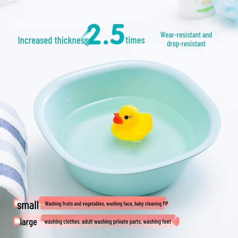 Chahua Kleine Runde Plastikschüssel