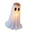 Halloween Decorations - Halloween Specter Candy Bowl Stand Decoration with LED Lights - Enchanting Specter Candy Holder for Front Door Porch Outdoor