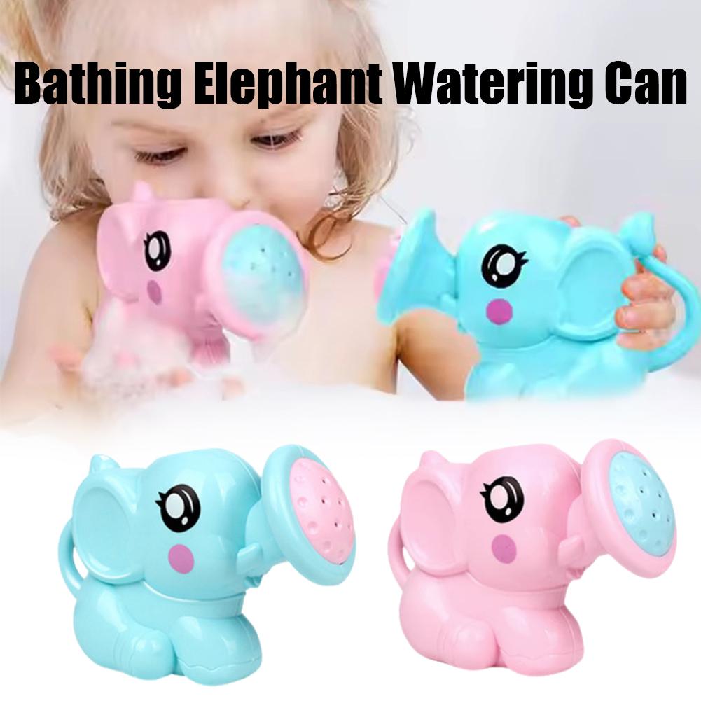 Baby Bath Sprayer Cute Elephant Bath Swimming Toy Kawaii Material Environmentally Safety Bathing Shower Friendly Happy Baby Z0M2
