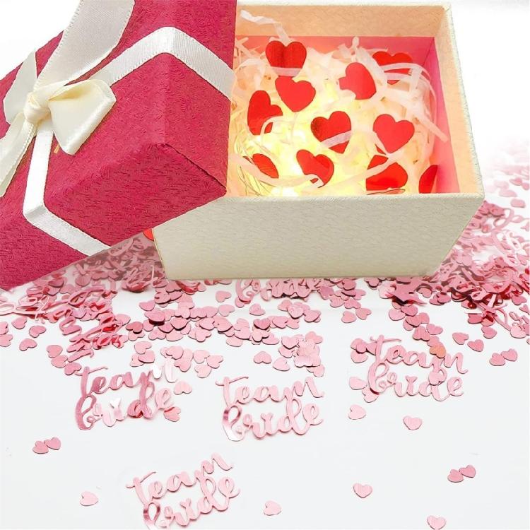 Glittering Party Confetti For Wedding Reception PVC Team Bride Scatter Formal Event Reception Table Decoration Props