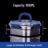 304 Stainless Steel Sealed Lunch Box for Fresh-keeping and Refrigerator Storage