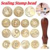 Sealing Wax Stamp Head DIY Scrapbooking Wedding Invitations Photo Album Dedicated Seal Stamp Replace Head DIY Craft Gifts