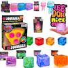 Schylling Needoh Nice Cube Sensory Fidget Toy Soft Gel Stress Relief Squishy Squeeze Cube For Anxiety Focus Adhd  Support