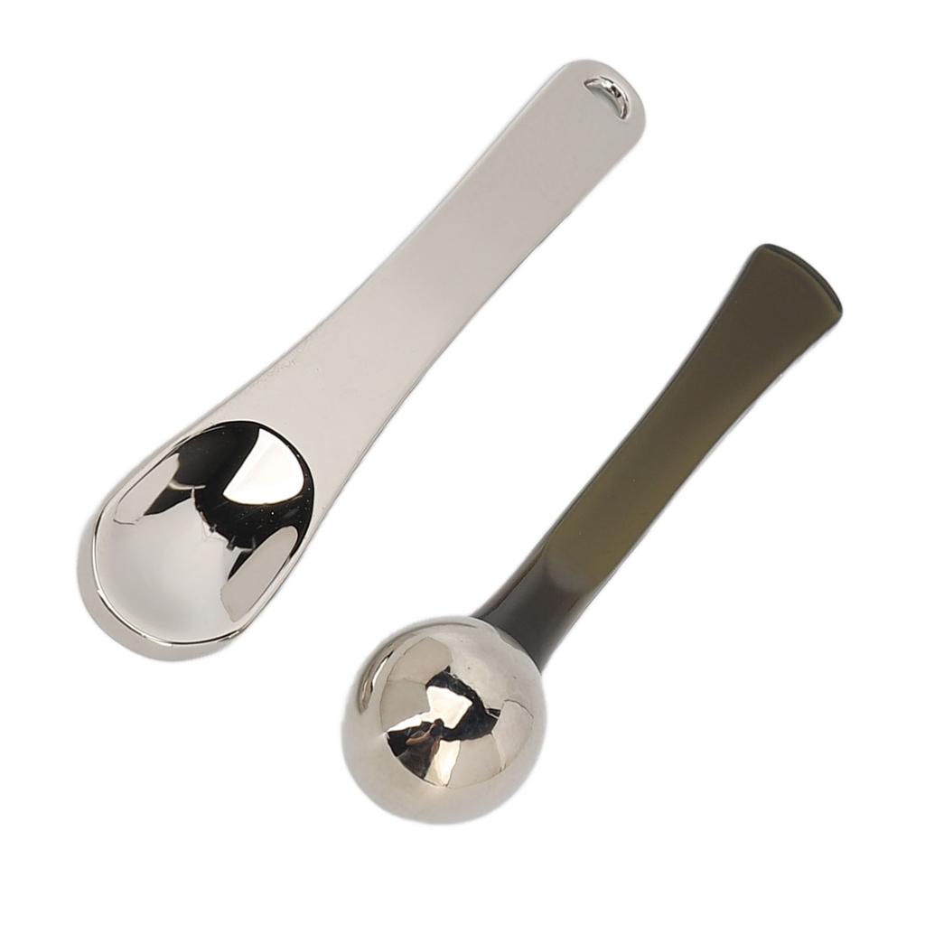 Augenroller Massagegerät Stick Augencreme Löffel Zinklegierung Serum Applikator Beauty Löffel Gesichtsmassage Werkzeug