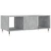  Coffee Table, Concrete Grey, 102x50x40 Cm