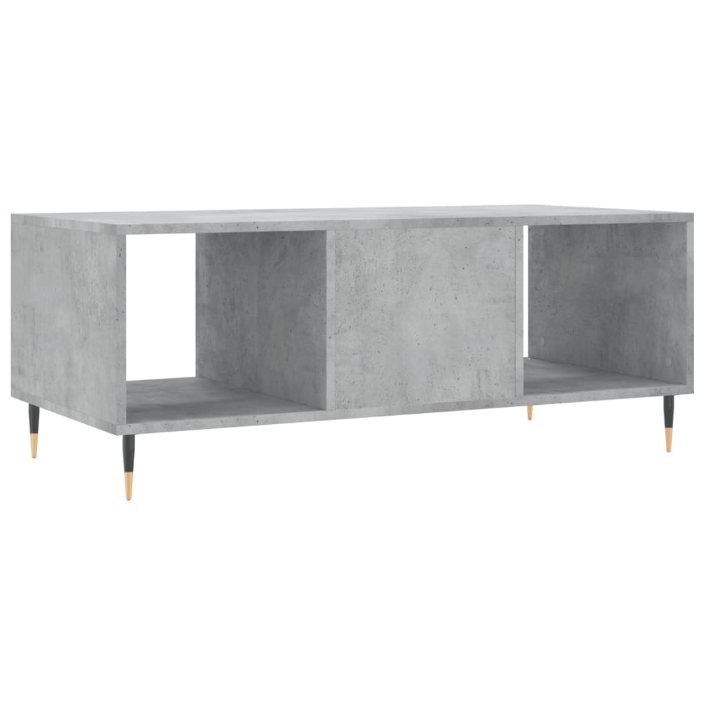  Coffee Table, Concrete Grey, 102x50x40 Cm