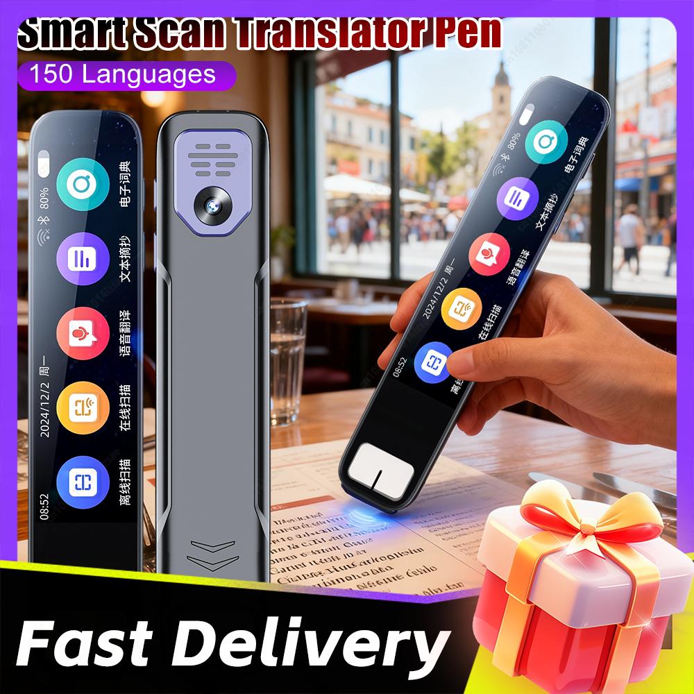 Translation Pen Real Time Intelligent Text Scanning Point Reading Learning Smart Voice Translator Device for Travel Learning