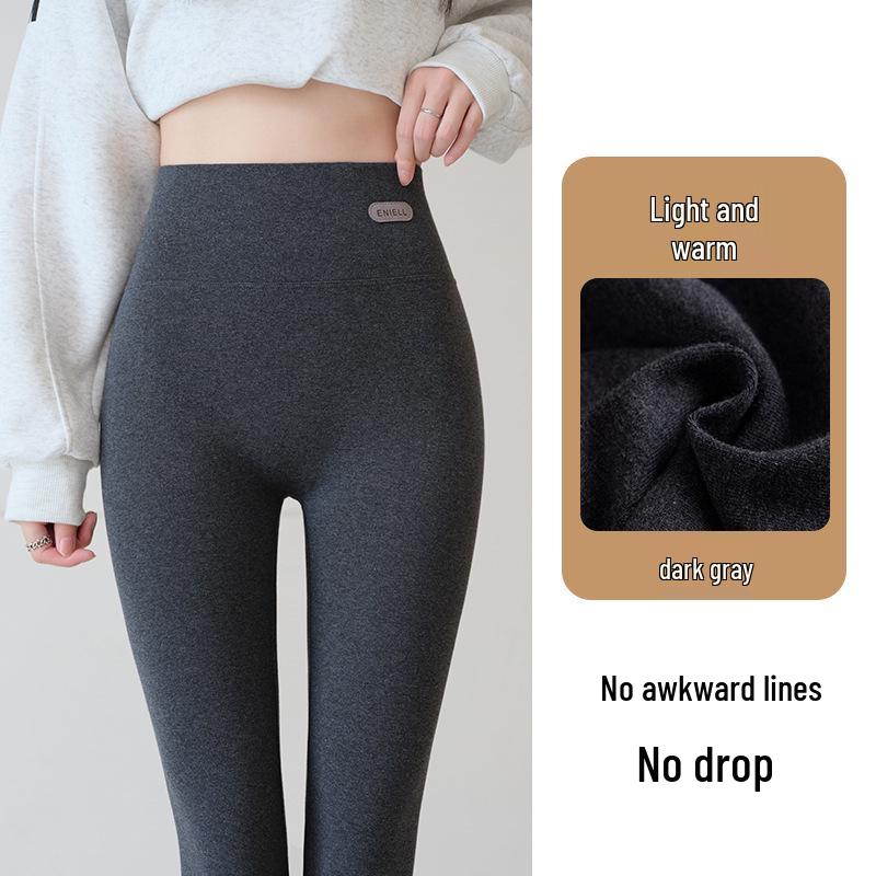 2026 Dames Zachte Lamswol Winddichte Katoenen Broek - Herfst/Winter Basislaag, Huidvriendelijk, Verdikt en Niet-Omvangrijk.