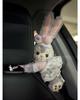 Charming Car Ornaments: Plush Passenger Seat Toys & Decorations for Women, Perfect for Tesla.