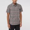 Burberry Shirts Men's Gray Pointed Collar Moderate Shirt 80293701