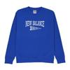 New Balance Pennant Bisiklet Yaka Sweatshirt Ağır Kumaş TRY Beden FINE BOYS'da Yer Alan (MT43950) (Takım Kraliyet) S,