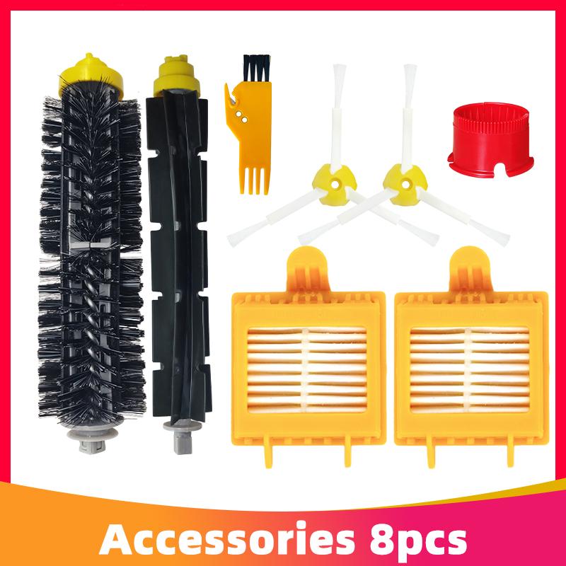 For iRobot Roomba 700 Series  760 770 780 790 772 774 775 Robot Vacuum Cleaner Main Side Brush Hepa Filter Front Wheel Parts