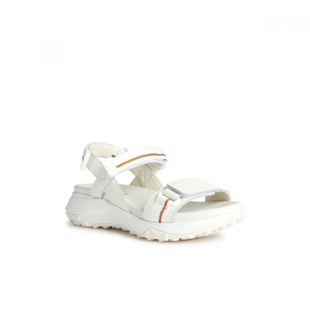 Geox Women S caSual SandalS White W1d35tb3m91