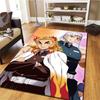 Demon Slayer Carpet Rug For Living Room Bedroom Home Sofa Decoration Kids Play Nonslip Floor Mat