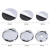 4 Stück 56/60/65/68mm Auto Radmitte Nabenabdeckungen Nabenkappe Dekor Aufkleber für BMW M F31 F34 F32 E52 E53 E60 E90 E91 E92 E93 F01 F30