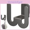 Mounted Shoe Slipper Rack Wall Storage Organizer Hanger Simple Design Door Slipper Hanger For Living Room Foyer Bathroom Hallway