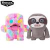 Ugly Cute Plush Toys Grumpy Alien Sickening Sloth Stuffed Animal Soft Doll Funny Gift